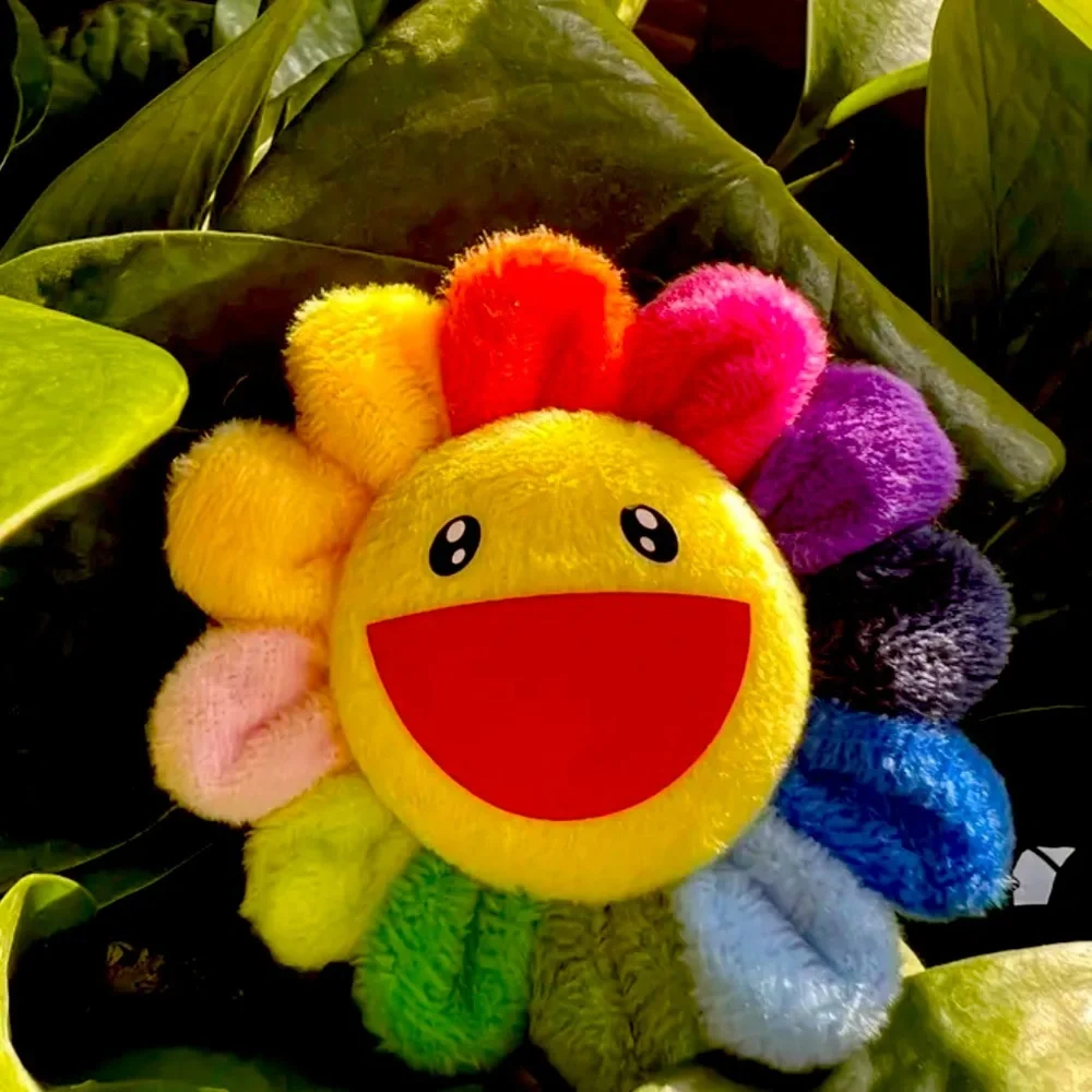 Takashi Murakami Flower Plush Pin